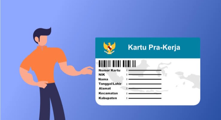 Tangkapan layar flyer Kartu Prakerja