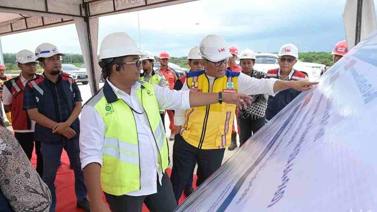 Tol Palembang-Betung,  Konektivitas Baru Sumatera, Pangkas Waktu Tempuh dan Dorong Pertumbuhan Ekonomi. Foto: dok. Hutama Karya.