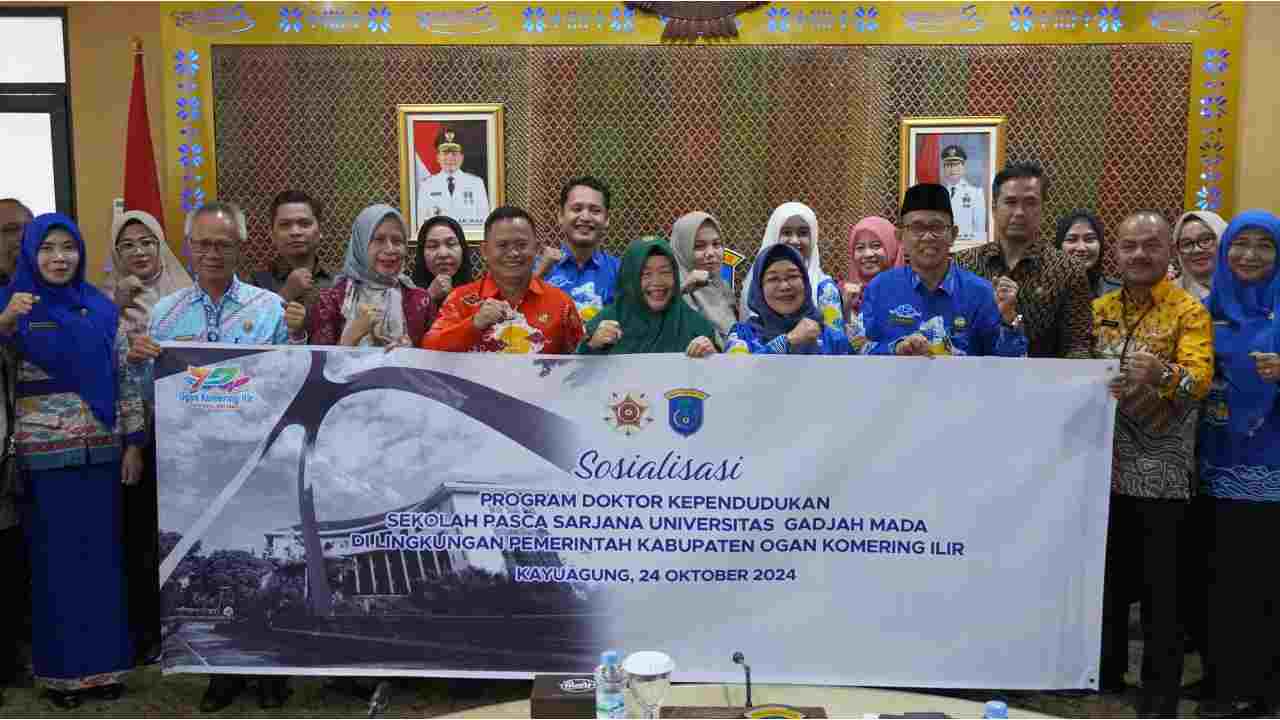 UGM Tawarkan Program Doktor bagi ASN Pemkab OKI, Peluang Tingkatkan SDM dan Majukan Daerah. Foto: Dok. Diskominfo OKI.