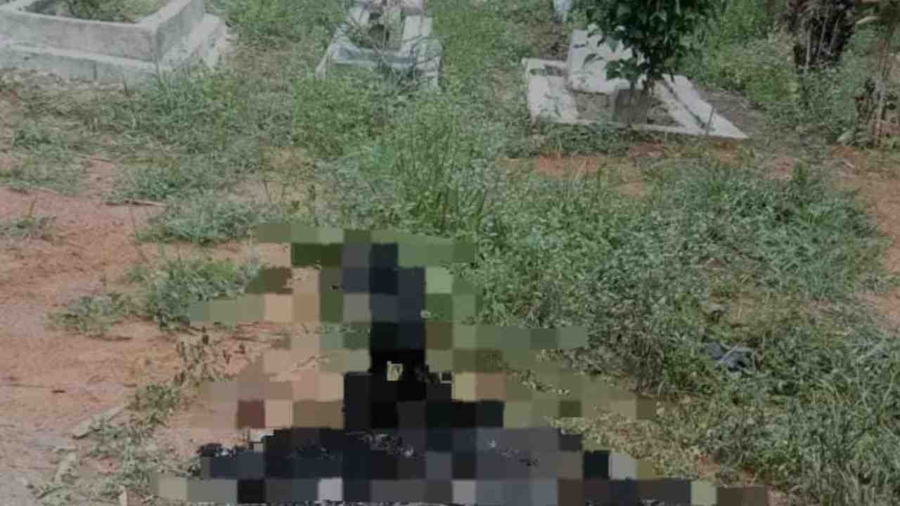 Warga Muara Enim Digegerkan Penemuan Mayat Gosong di Dekat TPU. Foto: dok. Polres Muara Enim