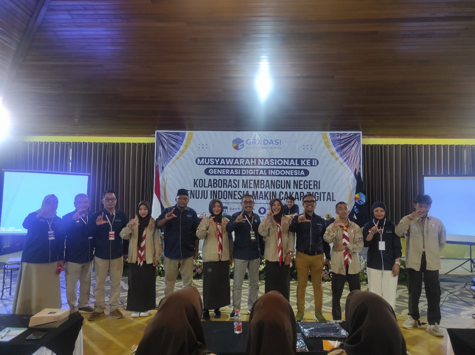 MUNAS II GRADASI, Simpul Literasi Digital Pelajar Wonosobo Diluncurkan di Dieng
