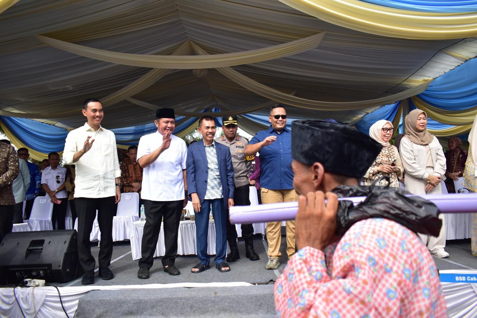  Kemeriahan Midang Bebuke di Kayuagung, Gubernur Sumsel Terpukau dengan Tradisi Unik. Foto: dok. Diskominfo OKI