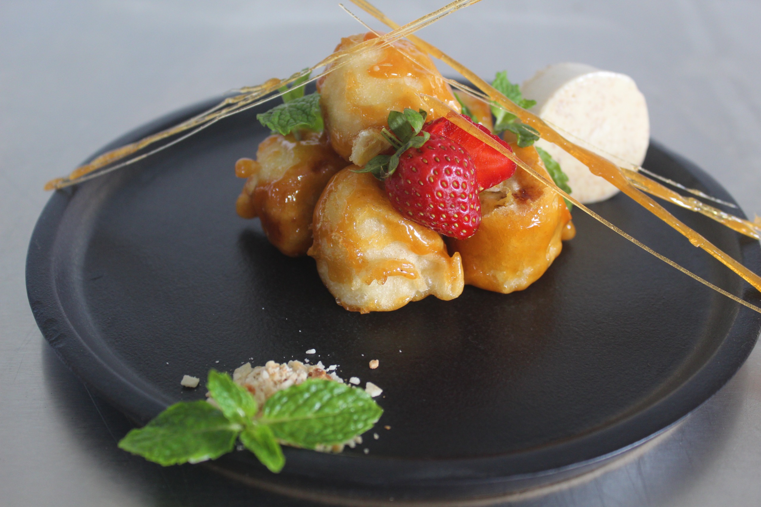Banana Caramel ala Jogja Culinary School. Foto: Dok Jogja Culinary School