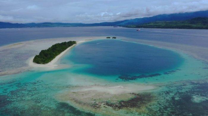 Keindahan Pulau Pombo di Maluku Tengah. Foto: Dok Tribun Ambon