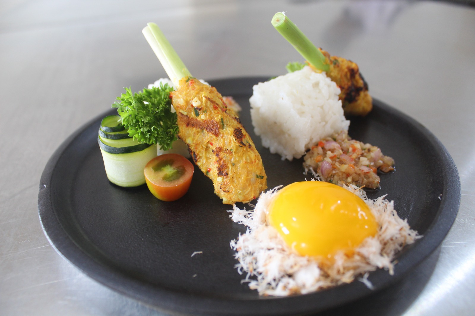 sate lilit.Foto: doc Jogja Culinary School