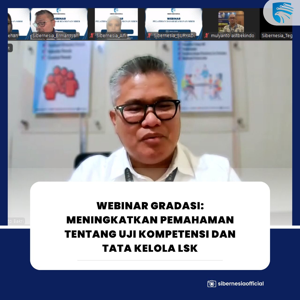 Kegiatan Webinar Gradasi secara Daring
