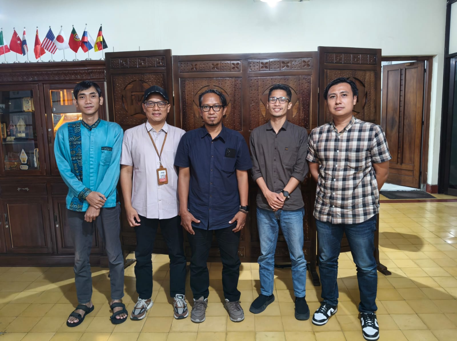 Pertemuan Tim marketing dan IT PD Tarumartani dengan JNE Vibro Mandiri. Foto: Istimewa