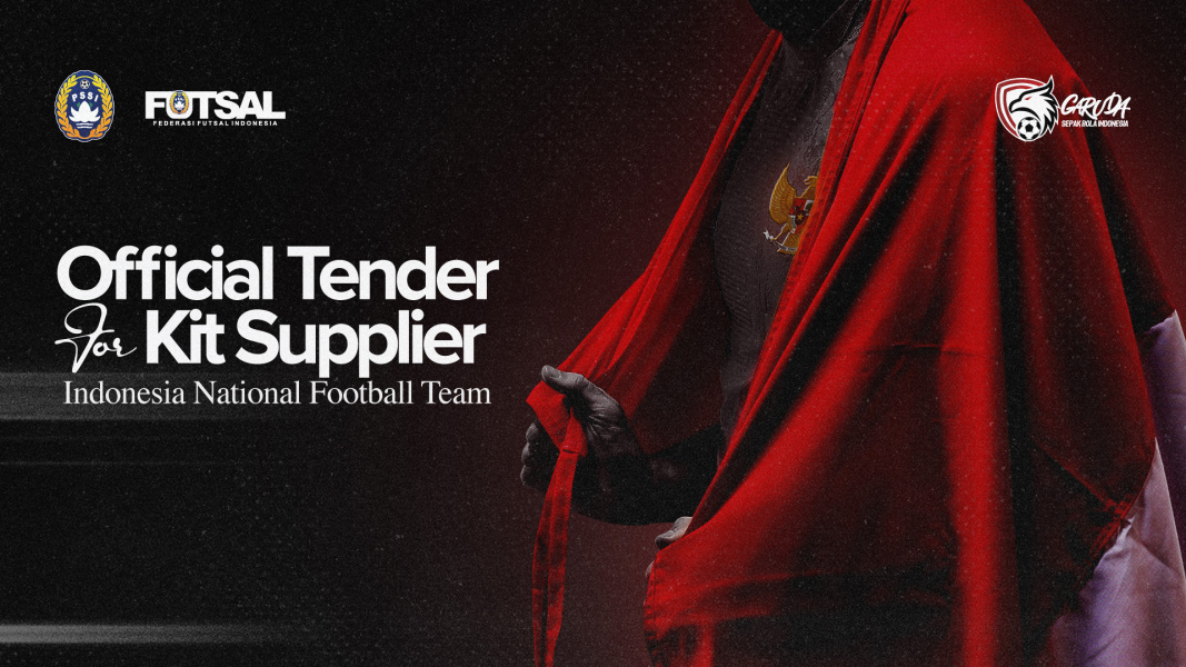 PSSI melalui PT Garuda Sepak Bola Indonesia membuka tender terbuka untuk sponsorship apparel Tim Nasional Sepak Bola dan Tim Nasional Futsal Indonesia periode 2026-2030. Foto: pssi.org