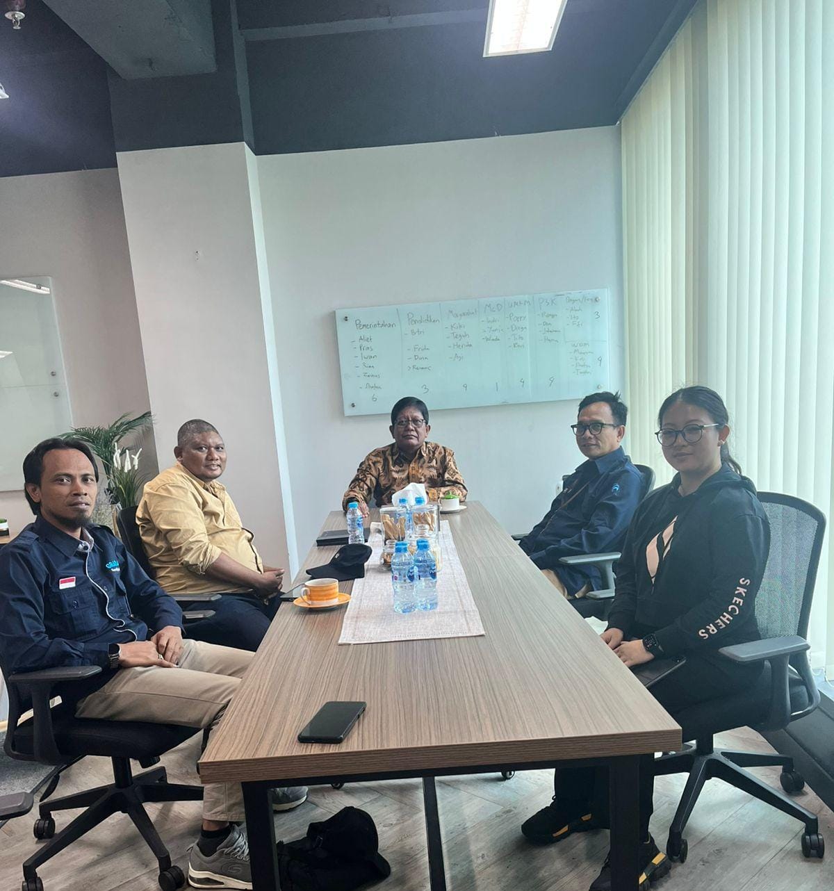 DPP Gradasi bersama Pendirinya audiensi dengan Ditjen Aptika Kominfo RI membahas rencana program Literasi Digital Tahun 2025. Foto : Dok. Alfaqy