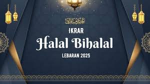 Hari Raya Idul Fitri identik dengan momen saling memaafkan sekarang dikemas dalam bentuk ikrar. Foto : canva