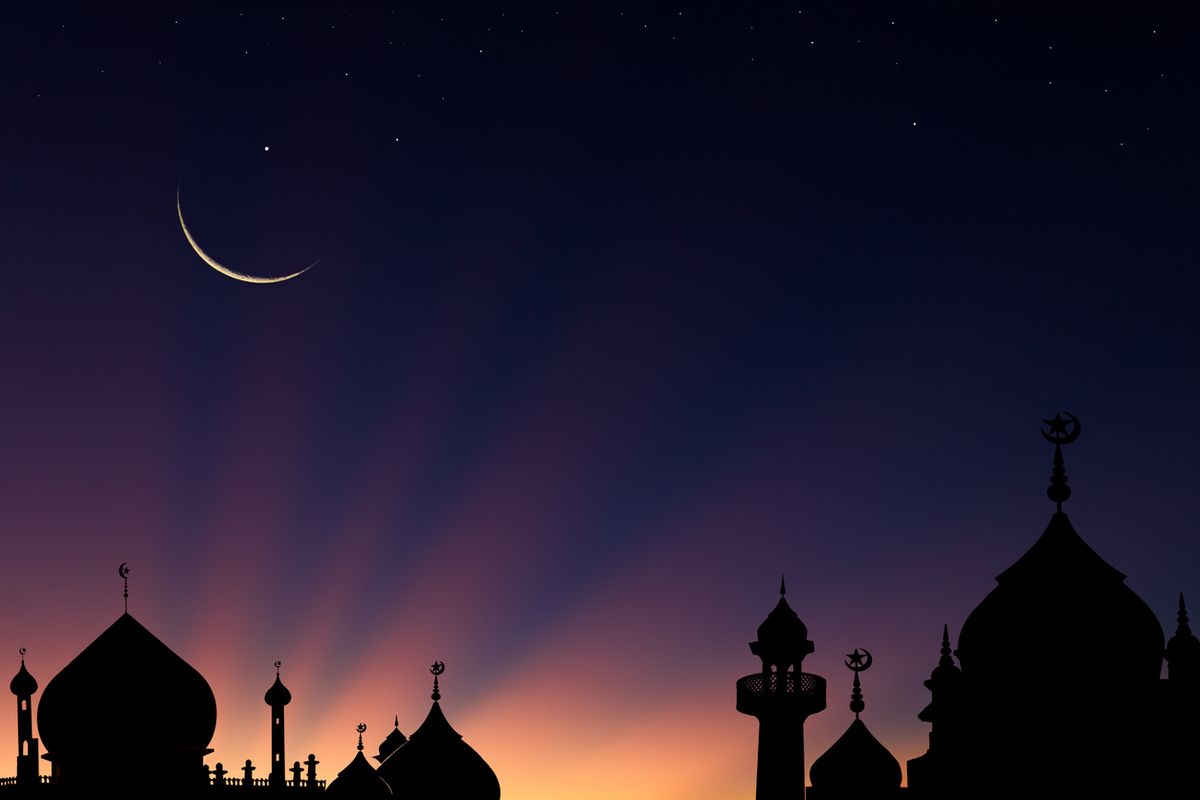 Ilustrasi malam lailatuq qodar. Foto : Getty Images/iStockphoto/Sumetha Suebchat