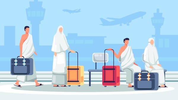 Gunakan Visa Kerja untuk Berhaji, 117 WNI Ditangkal Masuk dan Dipulangkan dari Arab Saudi. Foto: Ilustrasi/Detik.com