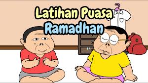 Ilustrasi puasa Ramadhan versi anak-anak. Foto : google