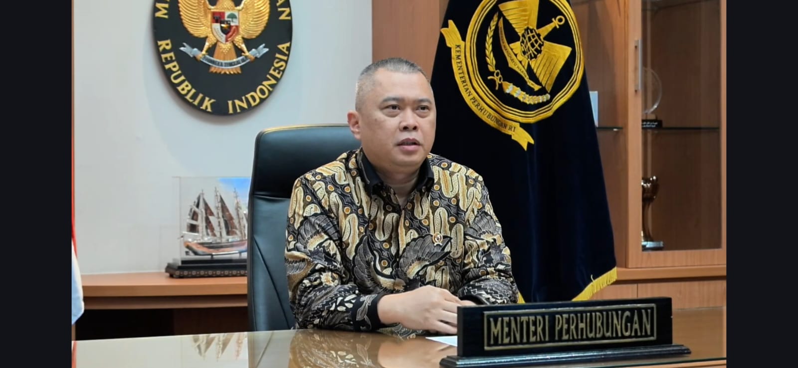 Menteri Perhubungan Dudy Purwagandhi. Foto: tribratanews.polri.go.id 