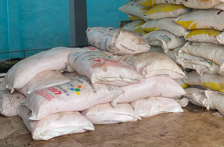 Stok Pupuk Subsidi. Foto: pertanian.go.id