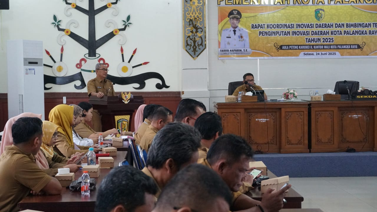 Rapat Koordinasi Inovasi Daerah dan Bimbingan Teknis Penginputan Inovasi Daerah  2025. Foto: Infopublik.id