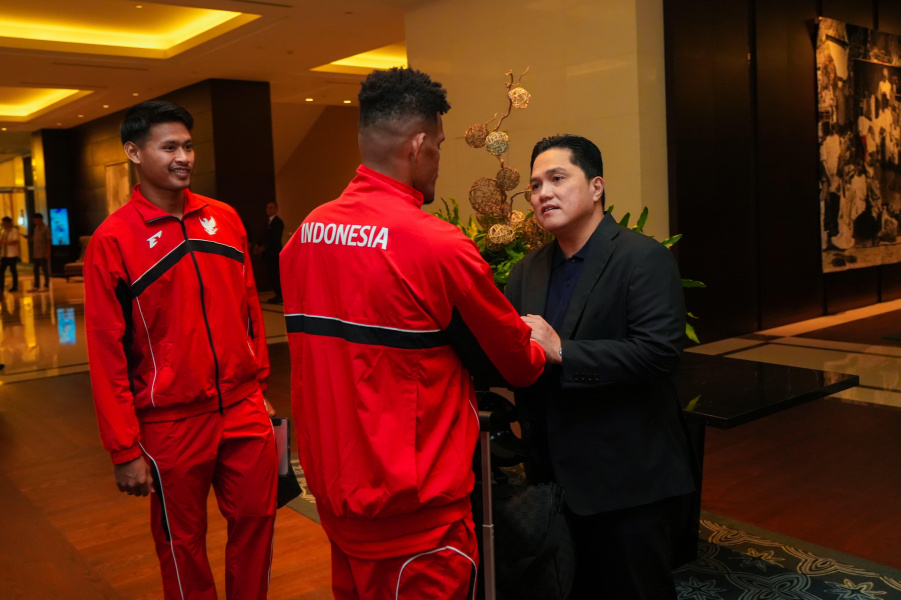Qatar dan Arab Saudi Tuan Rumah Babak Keempat. Erick Thohir Minta Semua Laga Berjalan Fair. Foto: PSSI